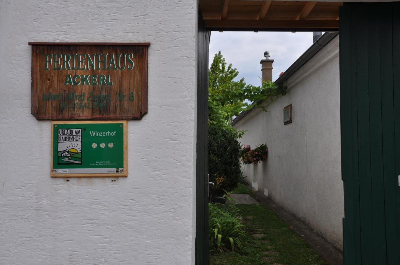 Ferienhaus Ackerl Mitterretzbach Exterior foto
